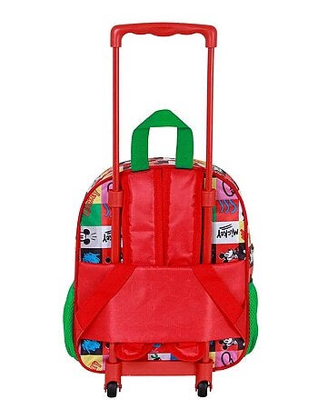 Sac à dos 3D à Roulettes Petit - Disney Mickey Mouse Mood - Multicolore - Taille Unique