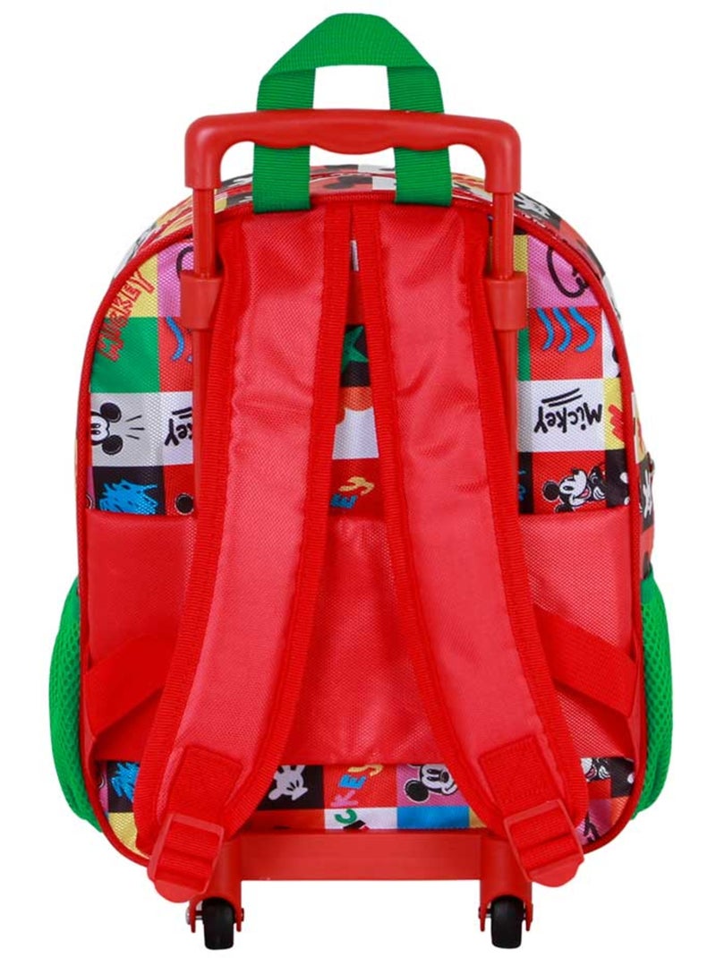 Sac à dos 3D à Roulettes Petit - Disney Mickey Mouse Mood - Multicolore - Taille Unique Multicolore - Kiabi