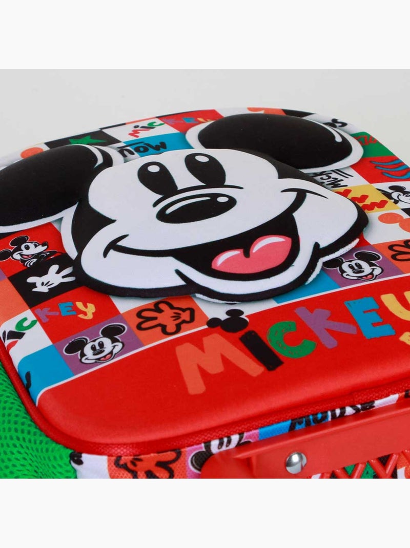 Sac à dos 3D à Roulettes Petit - Disney Mickey Mouse Mood - Multicolore - Taille Unique Multicolore - Kiabi