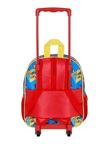 Sac à dos 3D à Roulettes Petit - Disney Mickey Mouse Scooter - Bleu - Taille Unique