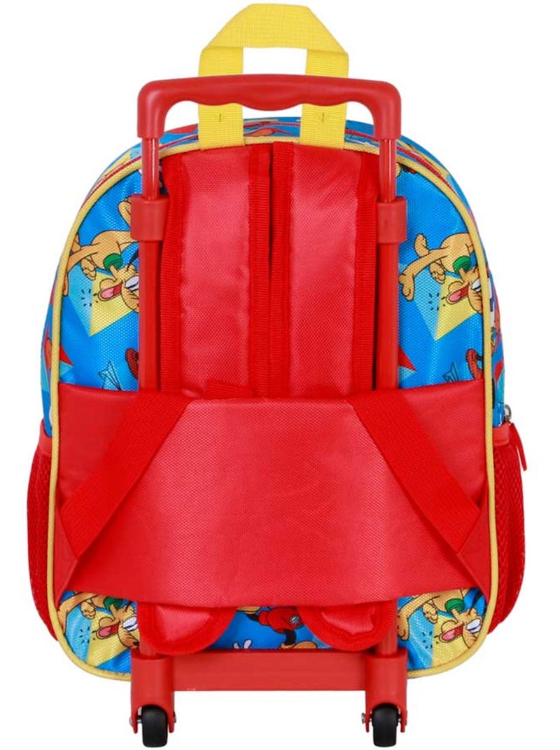 Sac à dos 3D à Roulettes Petit - Disney Mickey Mouse Scooter - Bleu - Taille Unique Bleu - Kiabi