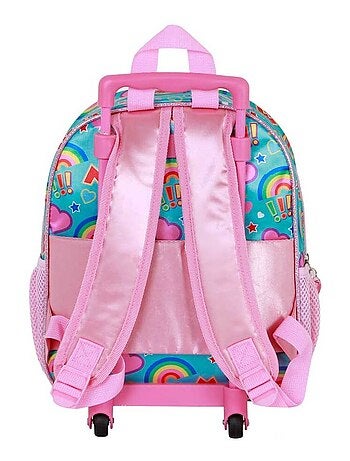 Sac à dos 3D à Roulettes Petit - Disney Minnie Mouse Greet - Turquoise - Taille Unique