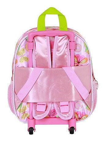 Sac à dos 3D à Roulettes Petit - Disney Minnie Mouse Kitten - Rose - Taille Unique