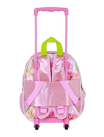 Sac à dos 3D à Roulettes Petit - Disney Minnie Mouse Kitten - Rose - Taille Unique