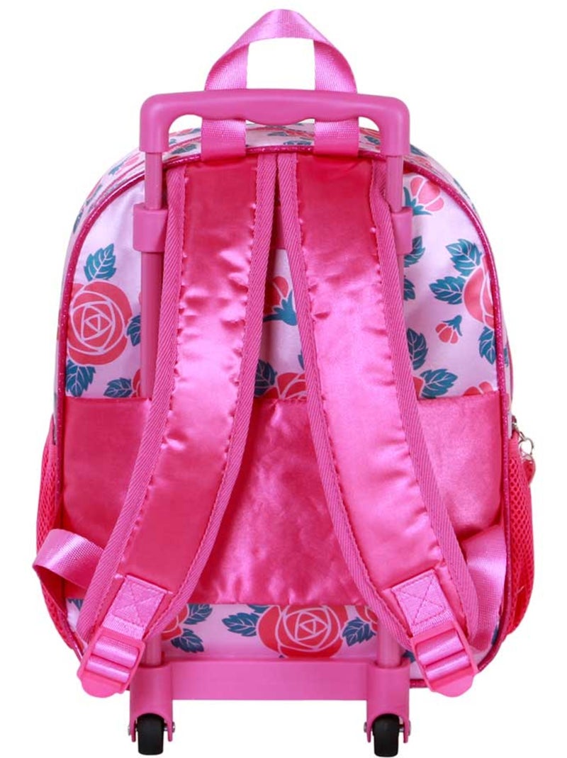 Sac à dos 3D à Roulettes Petit - Disney Princesses Disney Flowers - Rose - Taille Unique Rose - Kiabi