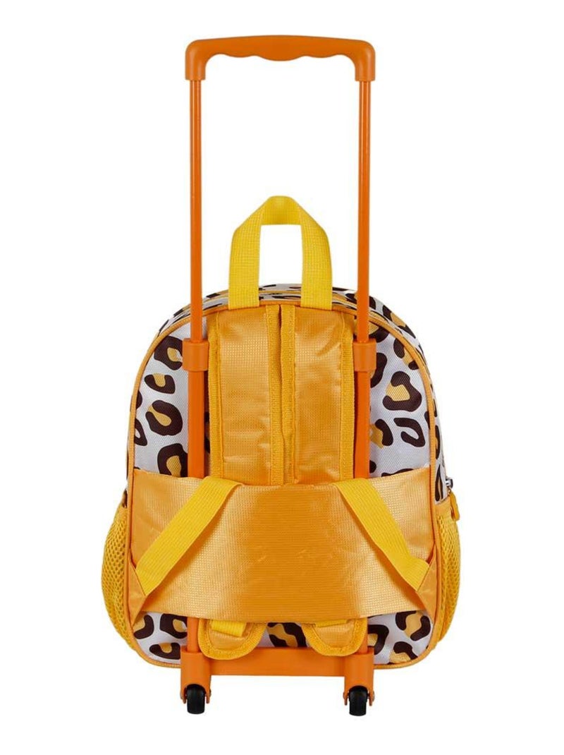 Sac à dos 3D à Roulettes Petit - Disney Roi Lion Africa - Jaune - Taille Unique Jaune - Kiabi