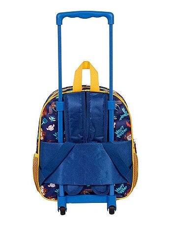 Sac à dos 3D à Roulettes Petit - Harry Potter Crest - Orange - Taille Unique