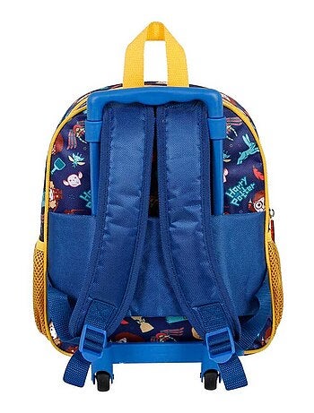 Sac à dos 3D à Roulettes Petit - Harry Potter Crest - Orange - Taille Unique