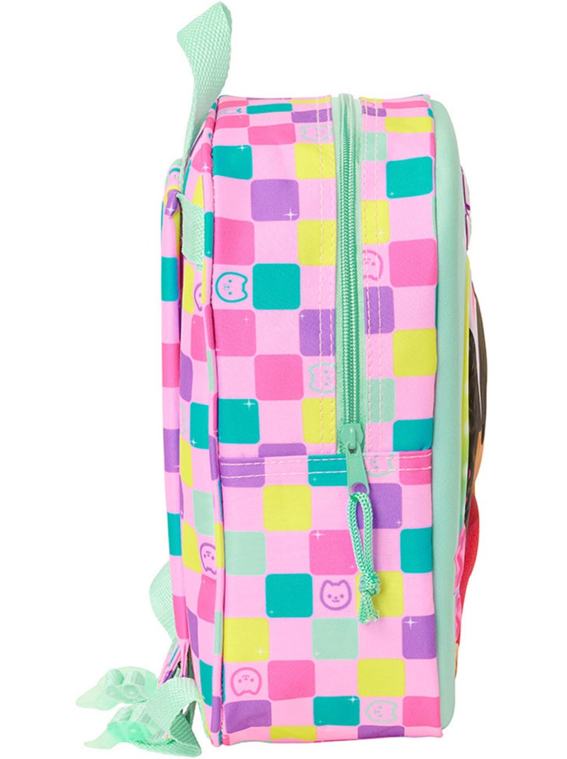 Sac à dos 3D avant moulé Gabby et la maison magique Bleu Rose clair Gris - Kiabi