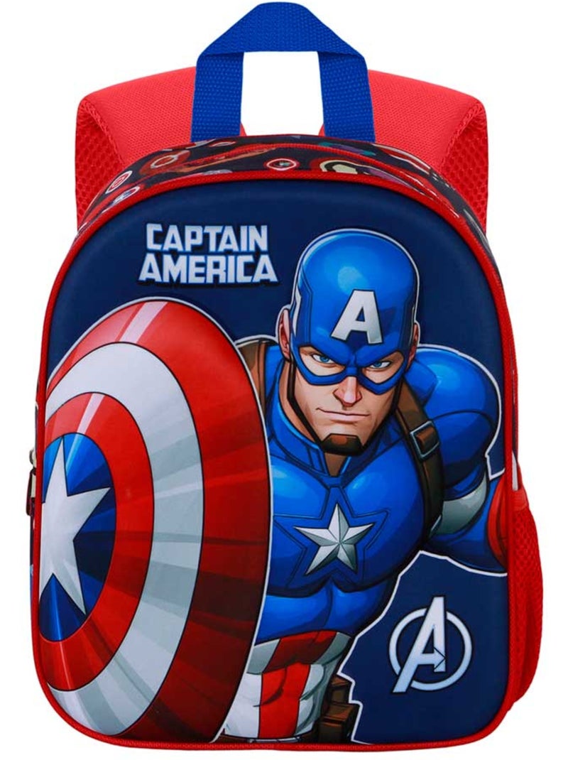 Sac à Dos 3D Elite - Captain America Patriot - Multicolore - Taille Unique Multicolore - Kiabi