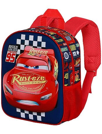 Sac à Dos 3D Elite - Disney Cars 3 Cups - Noir - Taille Unique
