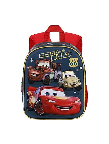 Sac à Dos 3D Elite - Disney Cars 3 Ready - Rouge - Taille Unique
