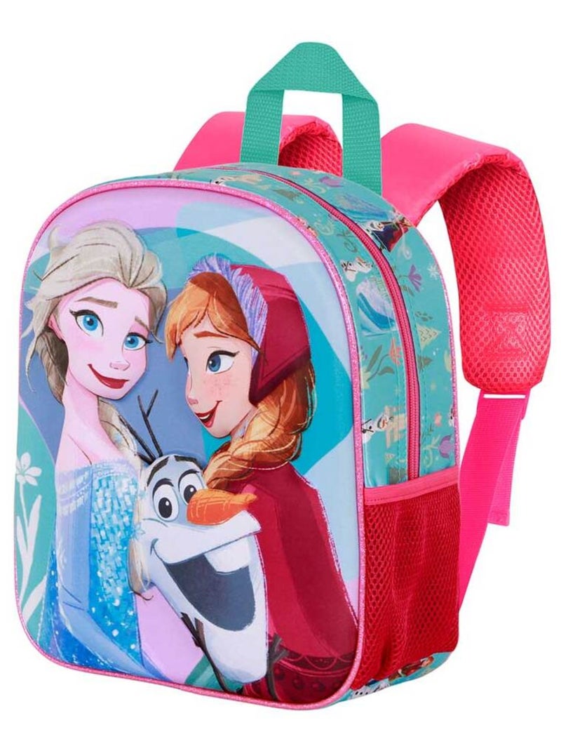 Sac à Dos 3D Elite - Disney La Reine des Neiges 2 (Frozen) Family - Bleu - Taille Unique Bleu - Kiabi