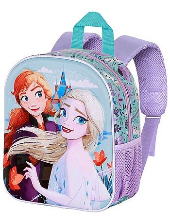 Sac à Dos 3D Elite - Disney La Reine des Neiges 2 (Frozen) Spring - Bleu - Taille Unique