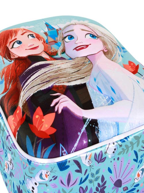 Sac à Dos 3D Elite - Disney La Reine des Neiges 2 (Frozen) Spring - Bleu - Taille Unique - Kiabi