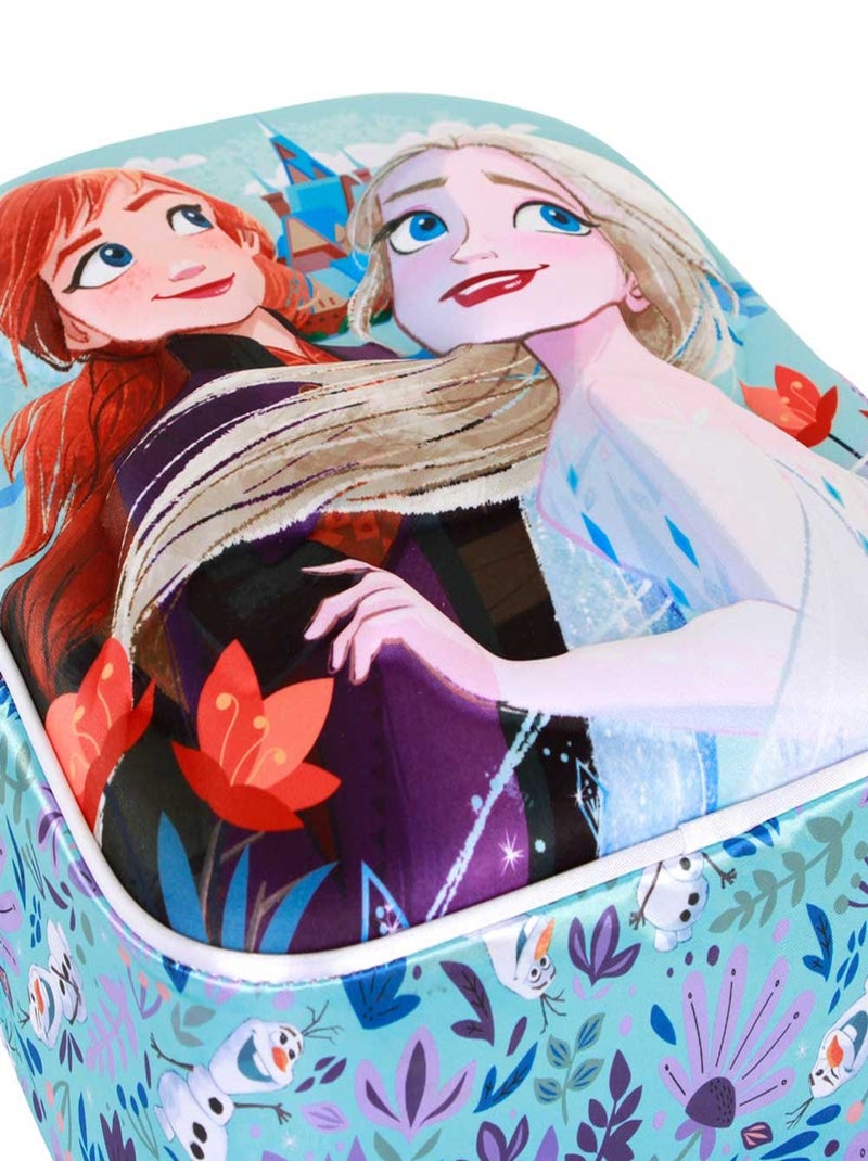 Sac à Dos 3D Elite - Disney La Reine des Neiges 2 (Frozen) Spring - Bleu - Taille Unique Bleu - Kiabi