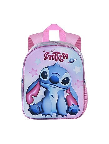 Sac à Dos 3D Elite - Disney Lilo et Stitch Cosmic - Rose - Taille Unique