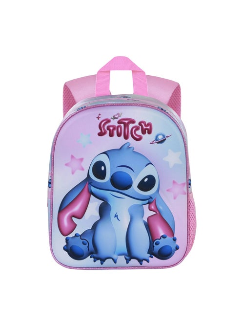 Sac à Dos 3D Elite - Disney Lilo et Stitch Cosmic - Rose - Taille Unique - Kiabi