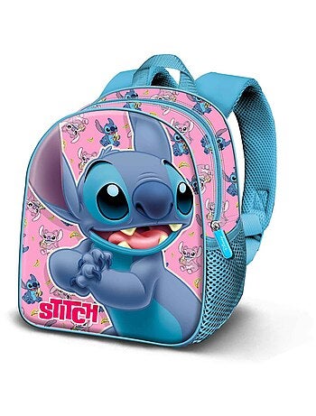 Sac à Dos 3D Elite - Disney Lilo et Stitch Surprise - Bleu - Taille Unique