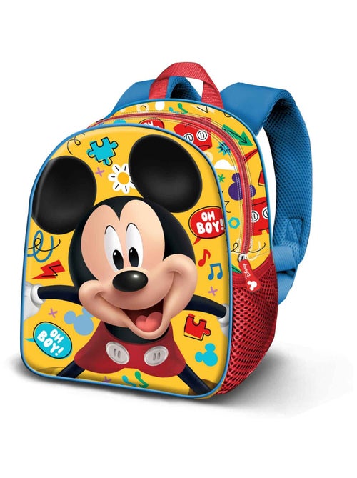 Sac à Dos 3D Elite - Disney Mickey Mouse Boy - Jaune - Taille Unique - Kiabi