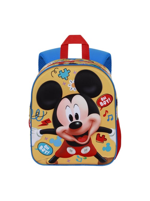 Sac à Dos 3D Elite - Disney Mickey Mouse Boy - Jaune - Taille Unique - Kiabi