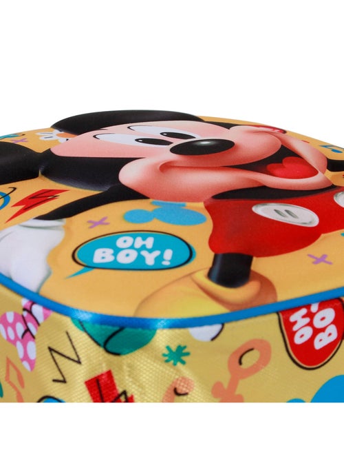 Sac à Dos 3D Elite - Disney Mickey Mouse Boy - Jaune - Taille Unique - Kiabi