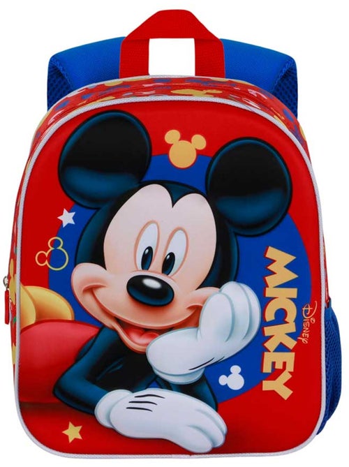 Sac à Dos 3D Elite - Disney Mickey Mouse Buddy - Rouge - Taille Unique - Kiabi Sac à Dos 3D Elite - Disney Mickey Mouse Buddy - Rouge - Taille Unique - Kiabi
