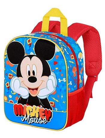 Sac à Dos 3D Elite - Disney Mickey Mouse Glad - Bleu - Taille Unique