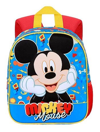 Sac à Dos 3D Elite - Disney Mickey Mouse Glad - Bleu - Taille Unique