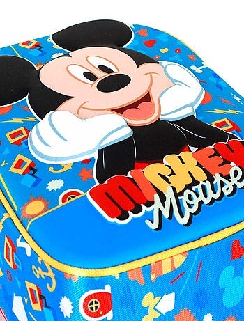 Sac à Dos 3D Elite - Disney Mickey Mouse Glad - Bleu - Taille Unique