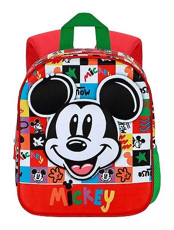 Sac à Dos 3D Elite - Disney Mickey Mouse Mood - Multicolore - Taille Unique