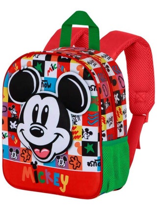 Sac à Dos 3D Elite - Disney Mickey Mouse Mood - Multicolore - Taille Unique