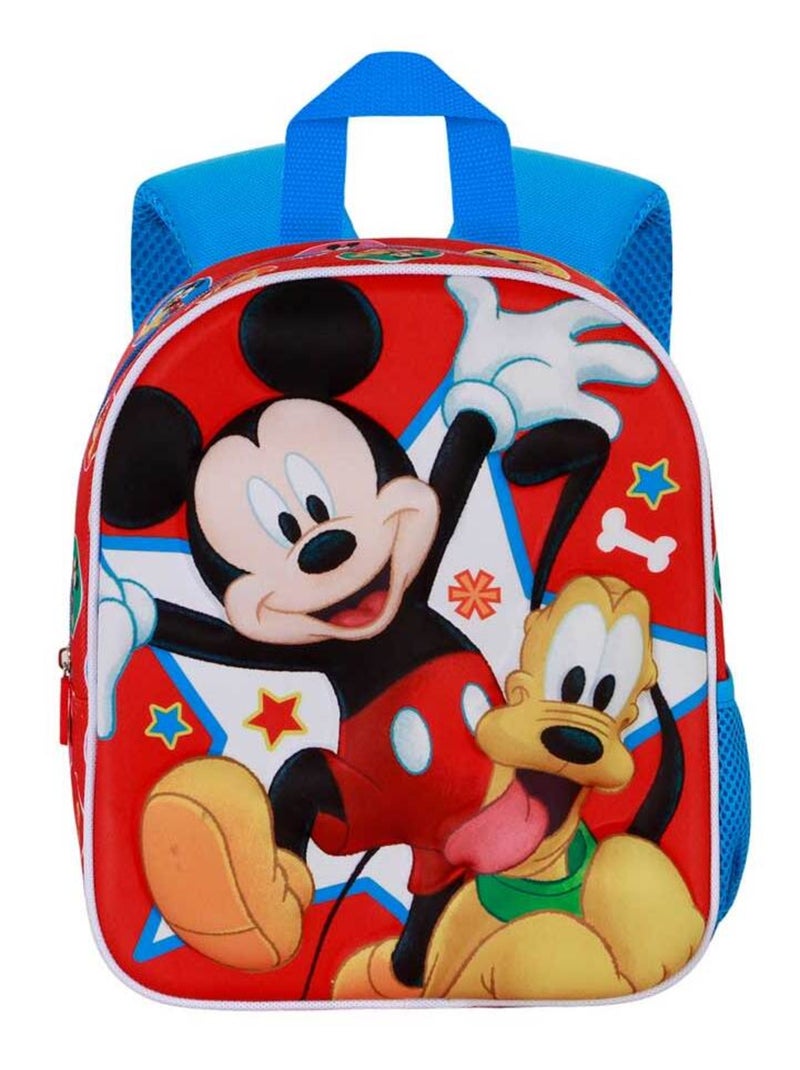 Sac à Dos 3D Elite - Disney Mickey Mouse Star - Multicolore - Taille Unique Multicolore - Kiabi