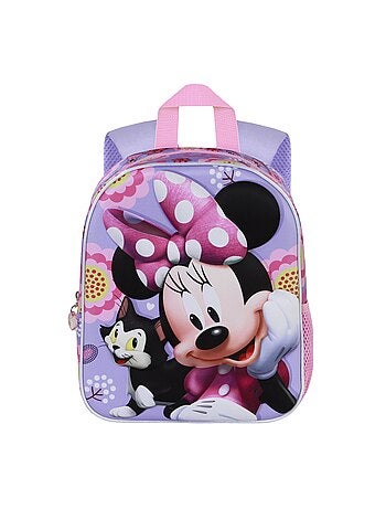 Sac à Dos 3D Elite - Disney Minnie Mouse Cat - Lilas - Taille Unique