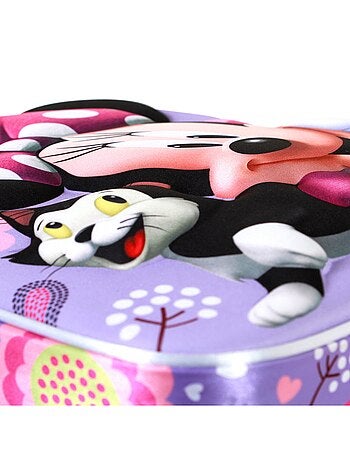 Sac à Dos 3D Elite - Disney Minnie Mouse Cat - Lilas - Taille Unique