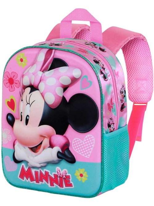 Sac à Dos 3D Elite - Disney Minnie Mouse Charm - Rose - Taille Unique - Kiabi