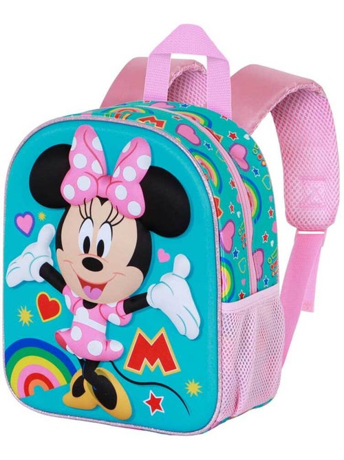 Sac à Dos 3D Elite - Disney Minnie Mouse Greet - Turquoise - Taille Unique - Kiabi