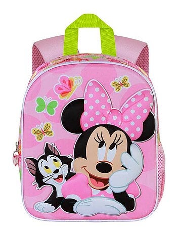 Sac à Dos 3D Elite - Disney Minnie Mouse Kitten - Rose - Taille Unique