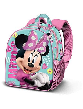Sac à Dos 3D Elite - Disney Minnie Mouse Pose - Rose - Taille Unique