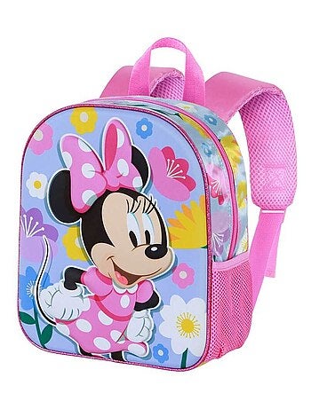 Sac à Dos 3D Elite - Disney Minnie Mouse Spring - Lilas - Taille Unique