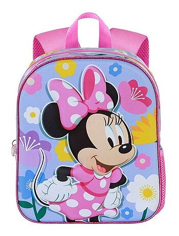 Sac à Dos 3D Elite - Disney Minnie Mouse Spring - Lilas - Taille Unique