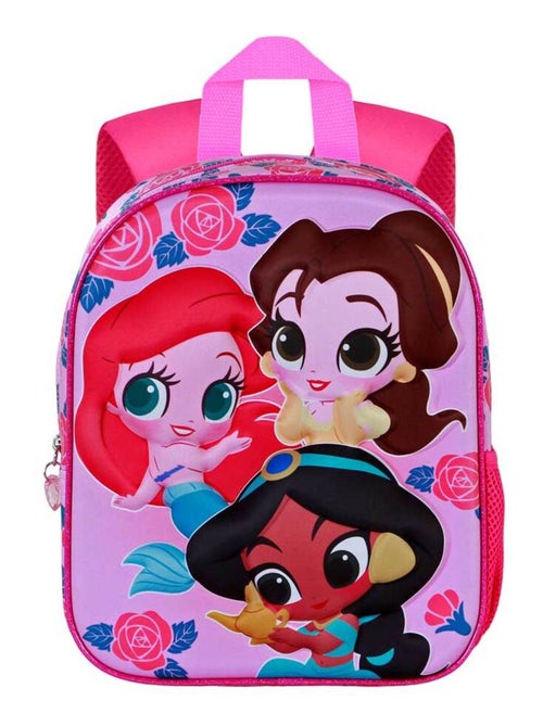 Sac à Dos 3D Elite - Disney Princesses Disney Flowers - Rose - Taille Unique - Kiabi