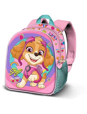 Sac à Dos 3D Elite - La Pat' Patrouille Happy - Rose - Taille Unique