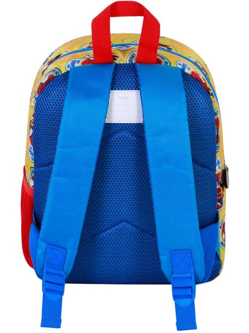 Sac à Dos 3D Elite - Spiderman Team-up - Jaune - Taille Unique - Kiabi