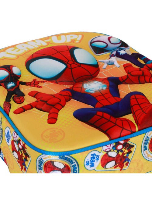 Sac à Dos 3D Elite - Spiderman Team-up - Jaune - Taille Unique - Kiabi