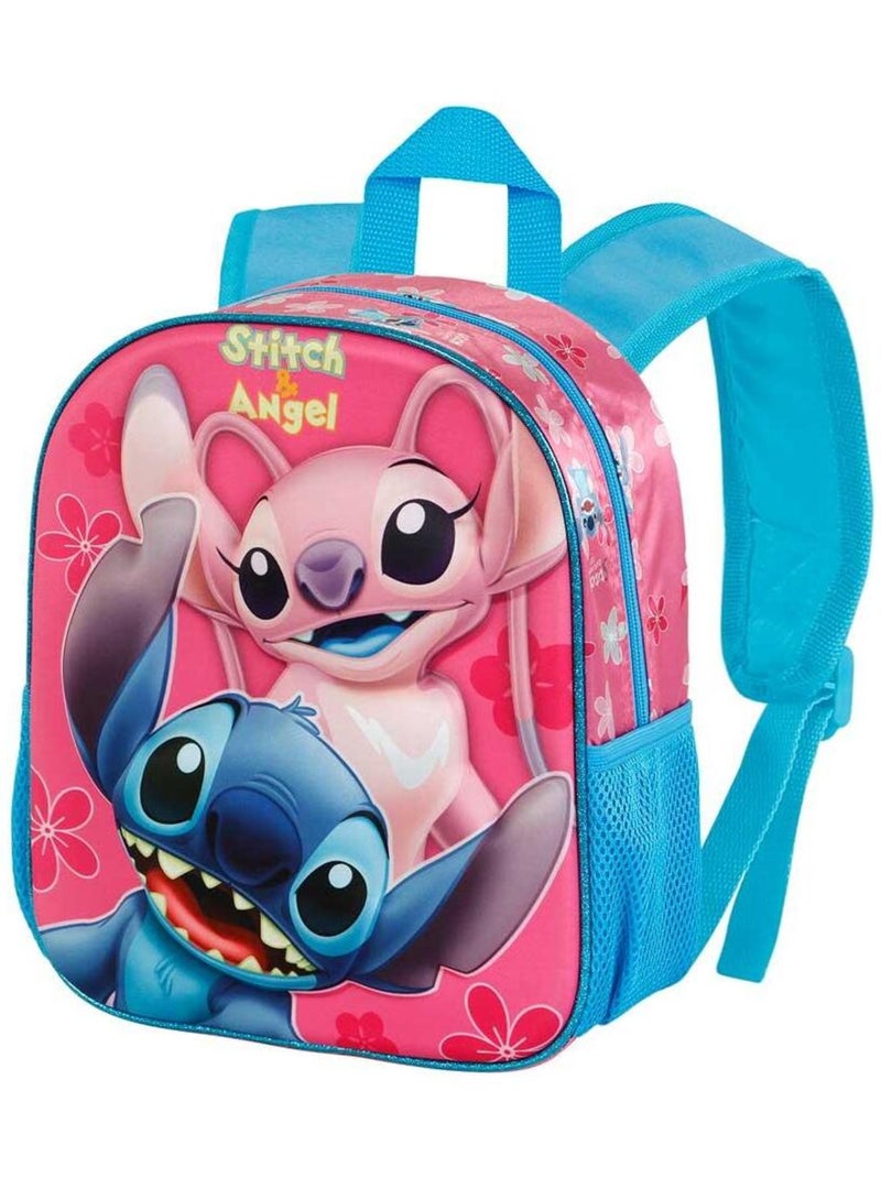 Sac à dos 3D Petit - Disney Lilo et Stitch Match - Rose - Taille Unique Rose - Kiabi