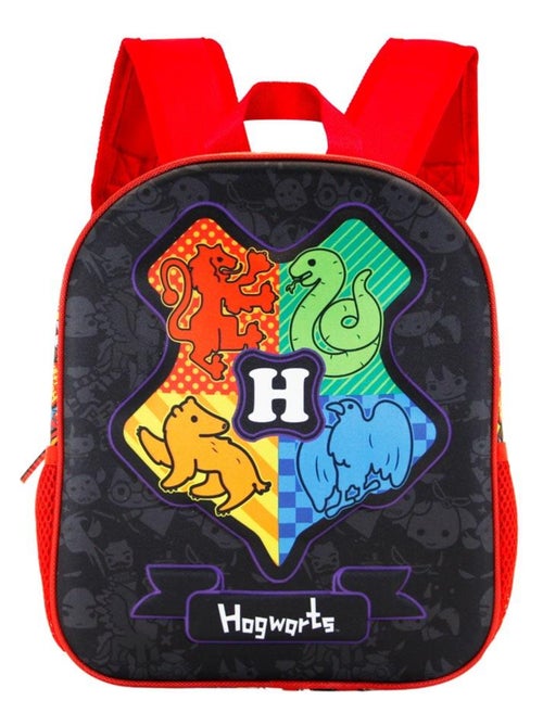 Sac à dos 3D Petit - Harry Potter Dark Shield - Kiabi