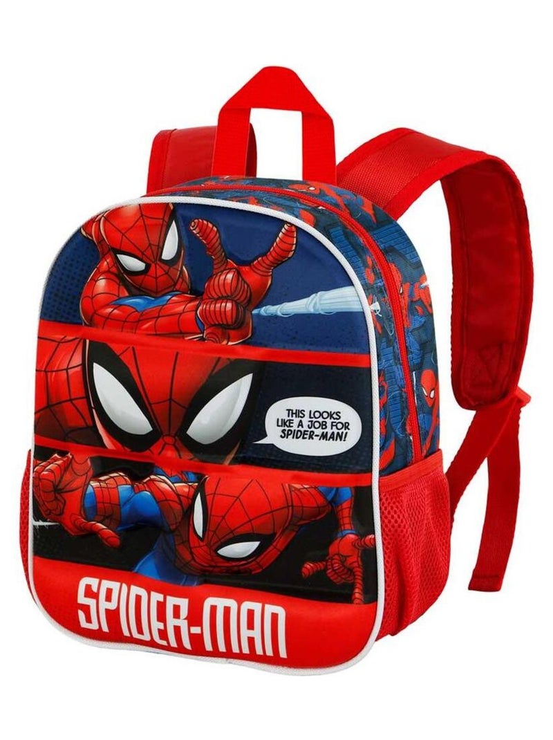 Sac à dos 3D Petit - Marvel Spiderman Stronger - Rouge - Taille Unique Rouge - Kiabi