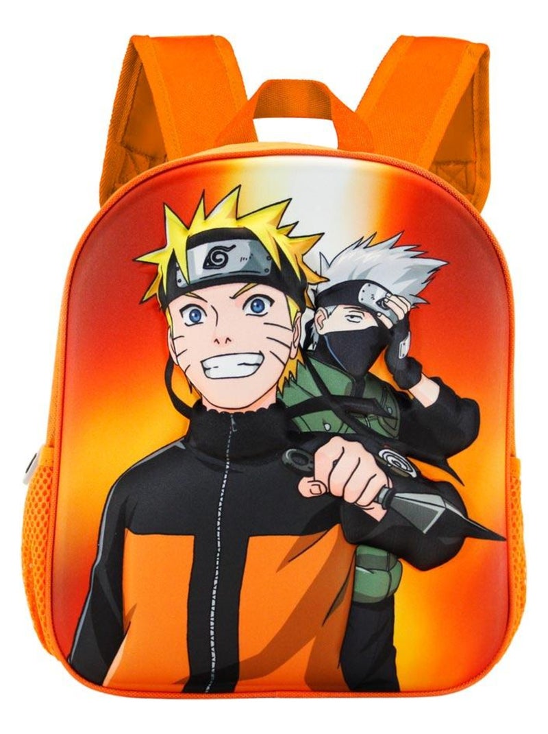Sac à dos 3D Petit - Naruto Action Rouge - Kiabi