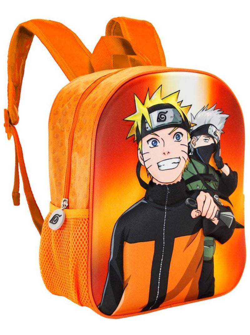 Sac à dos 3D Petit - Naruto Action Rouge - Kiabi
